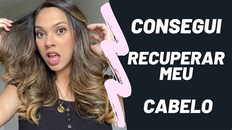 Como Recuperar O Cabelo Super Ressecado Youtube