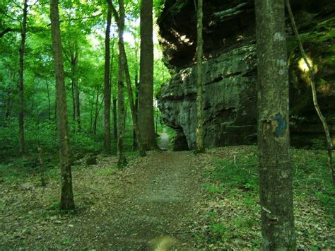 Rim Rock hiking trail. Right across the road from cabins | Shawnee ...