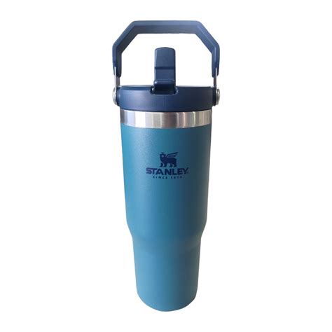 Garrafa Térmica Flip Straw Tumbler Azul 887ml Stanley 1un