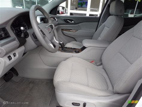 Dark Ash Gray Light Ash Gray Interior Gmc Acadia Sle Photo