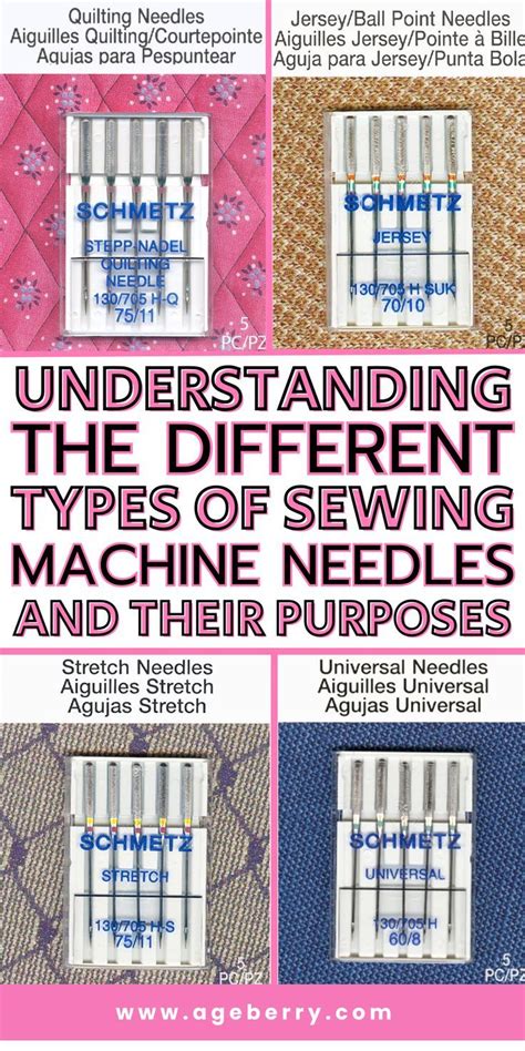 19 Types Of Sewing Machine Needles And What Theyre Used For In 2024