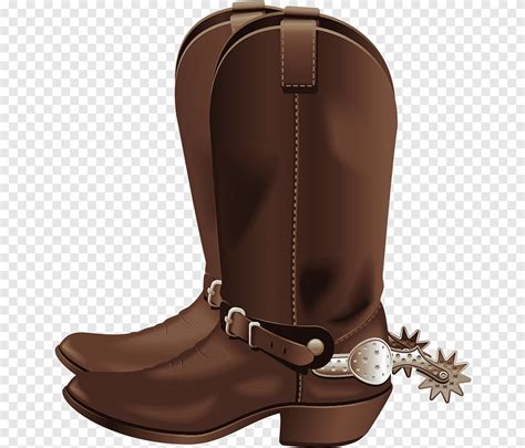 Bota De Montar Bota De Vaquero Bota Marr N Vaquero Png Pngegg