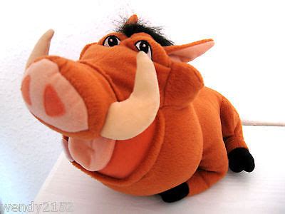 Pumbaa From The Lion King Soft Toy With Sound Tootin Pumba Hasbro