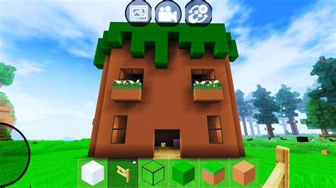 Mini Block Craft 3d Gameplay 44 Ios And Android Big Block House 🏠 Youtube