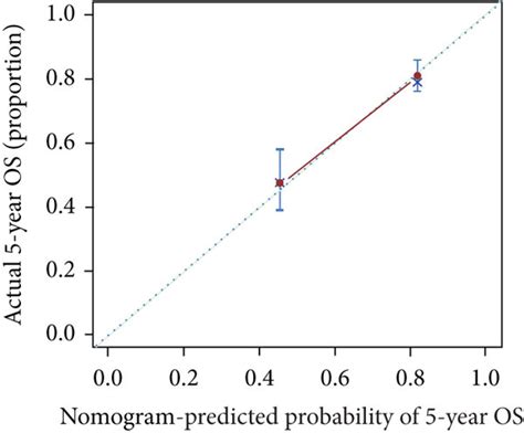 Calibration Curves For Predicting The 3 Year And 5 Year OS Of HCC