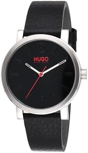 Hugo Montre Analogique Quartz Pour Homme Avec Bracelet En Acier