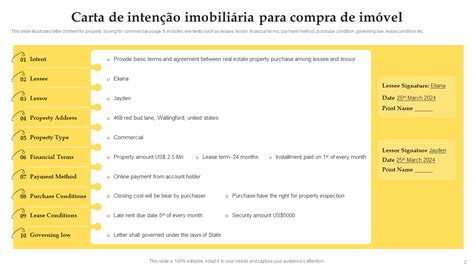 Modelos Essenciais De Carta De Inten Es Amostras E Exemplos