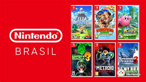 Brasil Nintendo anuncia lançamento de nova leva de jogos em mídia