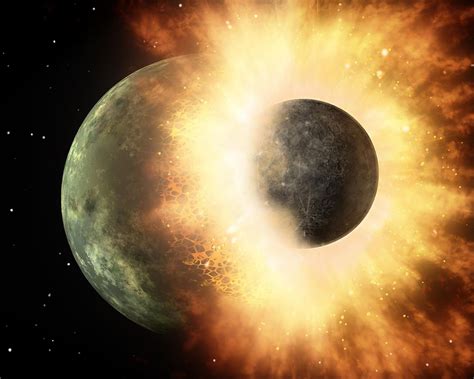 ¿cómo Se Formó La Luna — Astrobitácora