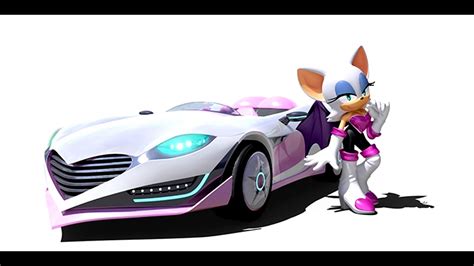 Team Sonic Racing - Rouge Voice Clips - YouTube