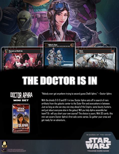 Doctor Aphra Star Wars Trading Card Game Independent Development