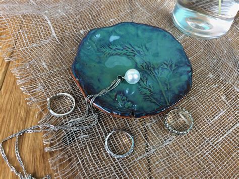 Ceramic Jewelry Tray Ceramic Decorative Plate By OkoCeramics Etsy