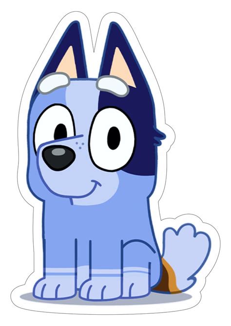 Bluey Anima O Infantil Desenho Cachorro Imagem Sem Fundo Png