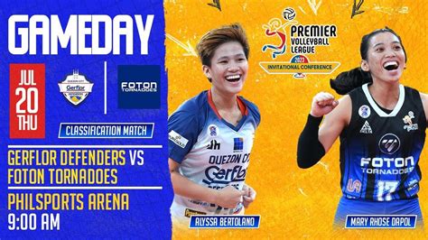 Gerflor Defenders Vs Foton Tornadoes Pvl Invitational Conference