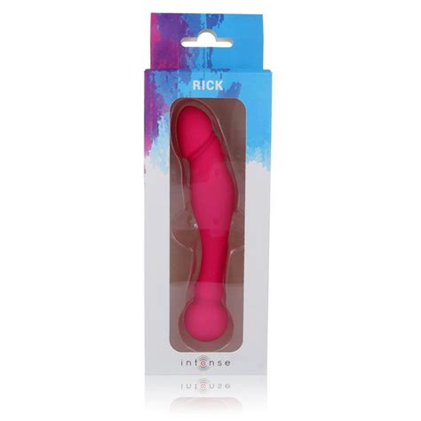 Rick Dildo Dual Silicona Rosa Intense Dildo Punto G Diversual