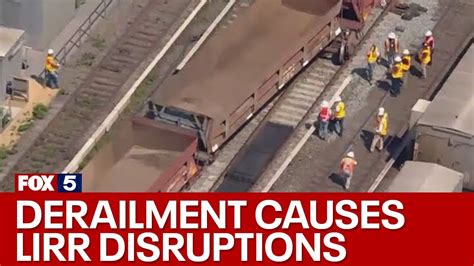 Derailment Causes LIRR Disruptions YouTube