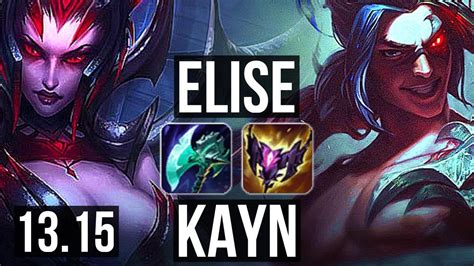 Elise Vs Kayn Jng M Mastery Games Na Master