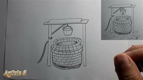 C Mo Dibujar Pozo De Los Deseos How To Draw Wishing Well Youtube