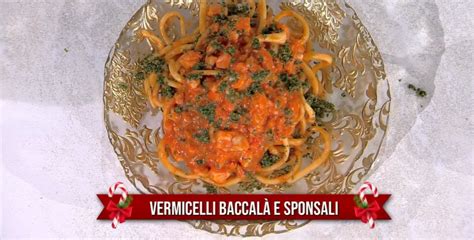 Sempre Mezzogiorno Ricetta Di Oggi Dicemebre Vermicelli