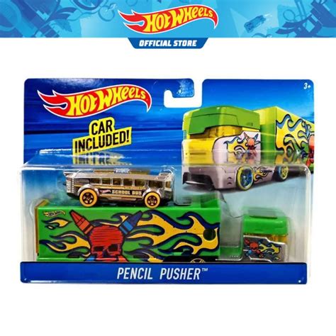 Hot Wheels Super Rigs Pencil Pusher Lazada Ph