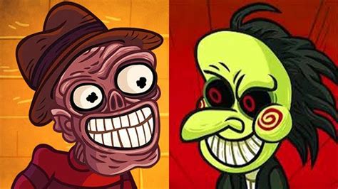 Troll Face Quest Horror And Troll Face Quest Horror 2 All Secrets