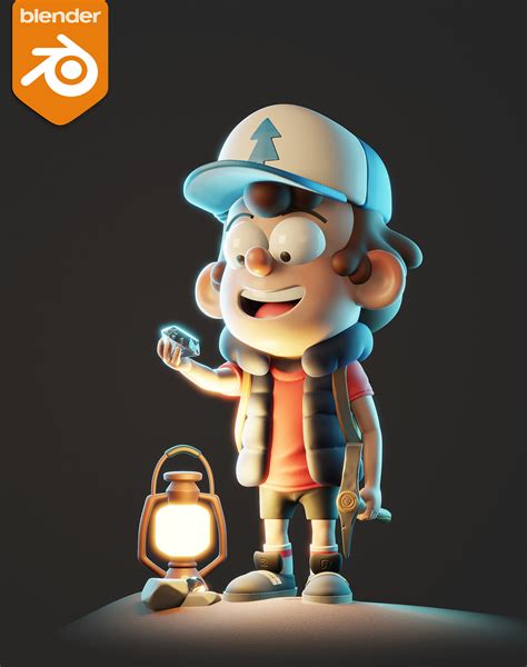 Artstation Dipper Pines Fan Art