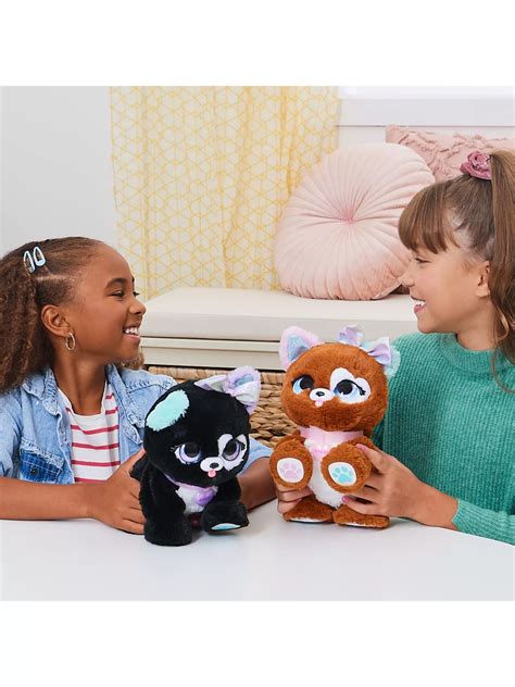 Present Pets Glitter Puppy Interactive Plush Soft Toy