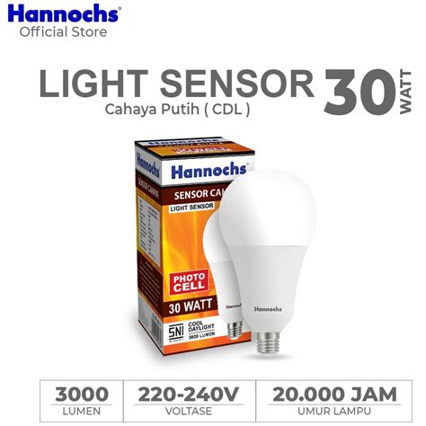 Jual Hannochs Lampu Led Sensor Cahaya Light Sensor Watt