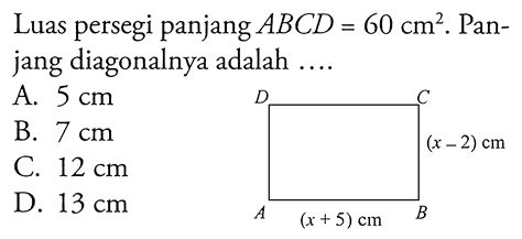 Jika Persegipanjang Abcd Sebangun Dengan Persegi Panjang