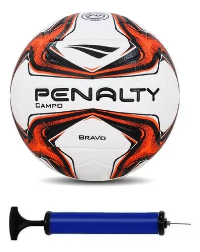 Pelota De F Tbol Penalty Brasil R N Color Blanco Y Naranja