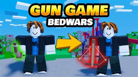 Gun Game Is Back And I Broke The Fastest World Record Roblox Bedwars