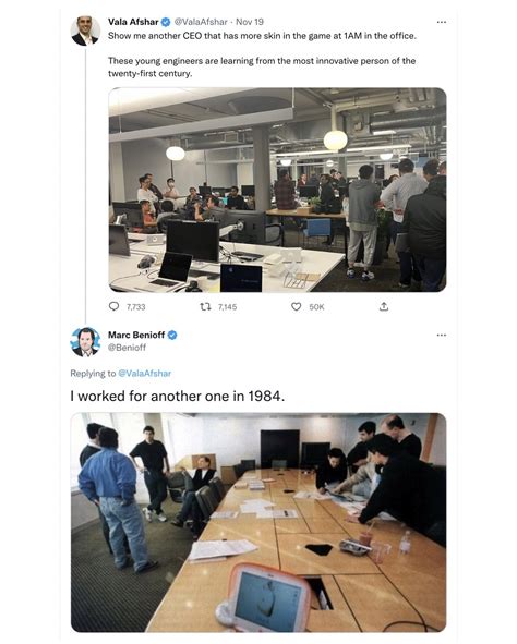 David Gura On Twitter Benioff When I Show These Two Images To My