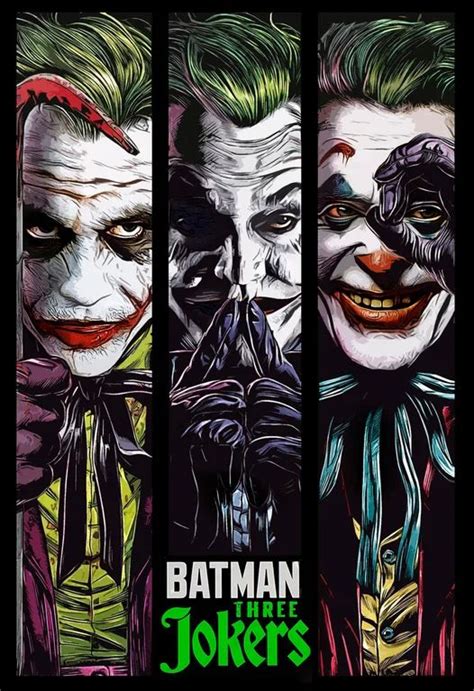 [FAN ART] Epic Recreation of The Three Jokers Cover Featuring Iconic ...