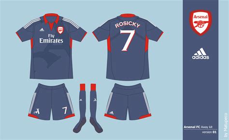 Arsenal Fc Adidas Away Version 01