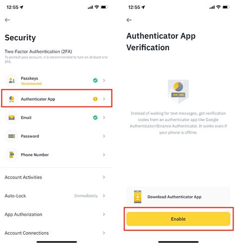 How To Enable Google Authenticator For Fa On The Binance App