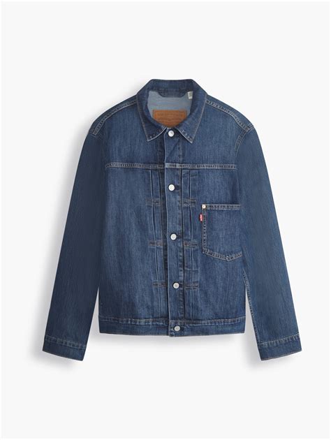 Levis Contemporary Type Trucker Jacket In Seen The Light Wallace