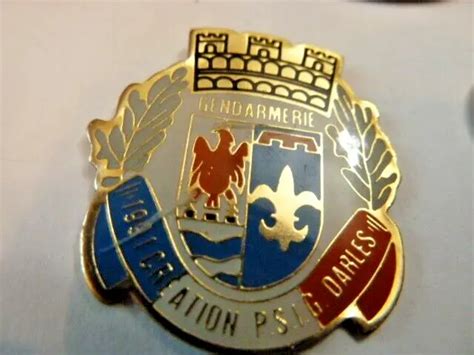 PIN S GENDARMERIE NATIONALE P S I G Darles 1991 Creation Rare EUR