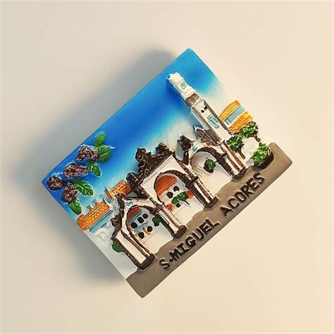 Portugal Azores Tourism Travel D Resin Souvenir Fridge Magnet Ebay