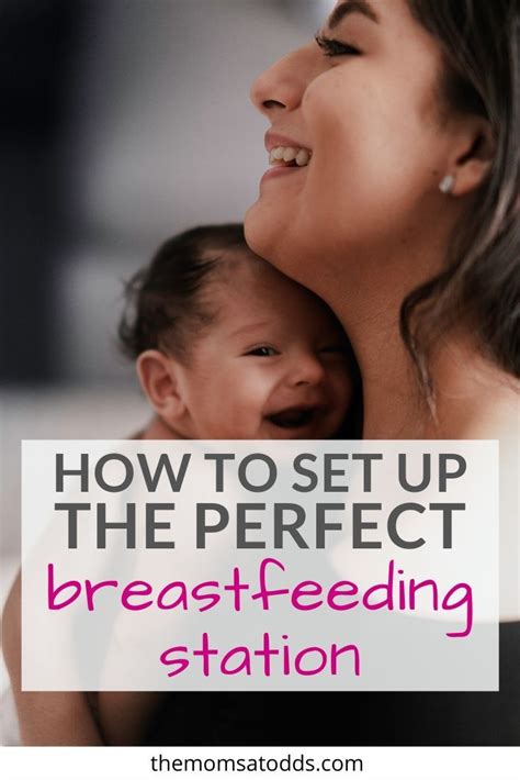 How To Set Up The Perfect Breastfeeding Station Artofit