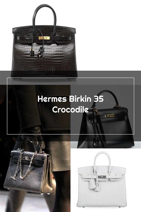 Hermes Bags Hermes Birkin Hermes Kelly Crocodile Top Handle Bag