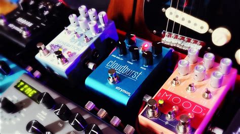 Strymon Cloudburst Bigsky Ambient Guitar Pedals YouTube