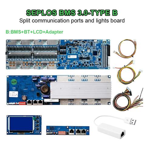 Seplos BMS 30 V3 V3 0 48V 150A 200A 100A 50A LiFePO4 Lithium Ion