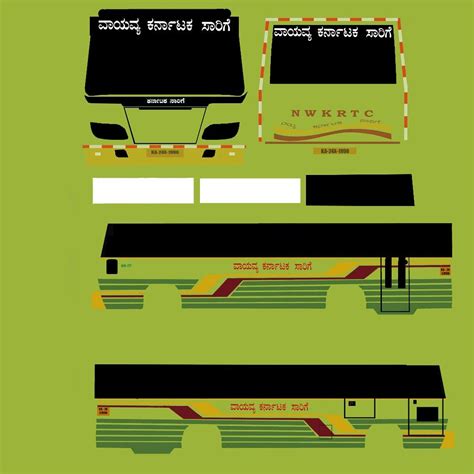 Bussid Ksrtc Karnataka Suvarna Bus Livery Artofit