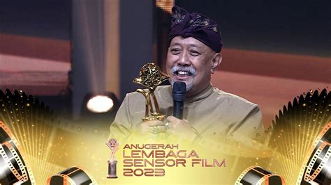 Selamat Apresiasi Untuk Indro Warkop Mendapat Anugerah Lifetime