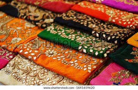 Indian Cloth Embroidery Over 13 748 Royalty Free Licensable Stock