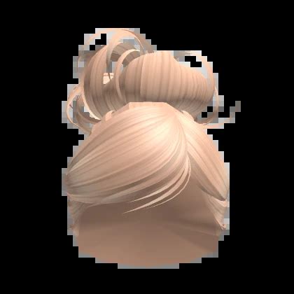 Blonde Messy Bun Roblox Item Rolimon S