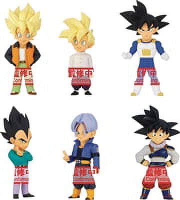 Dragonball Z World Collectible Figure Extra Costume Vol 1 Series Set