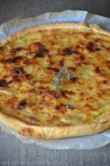 Un tarte à l oignon pour changer un peu Cela faisait quelques temps qu