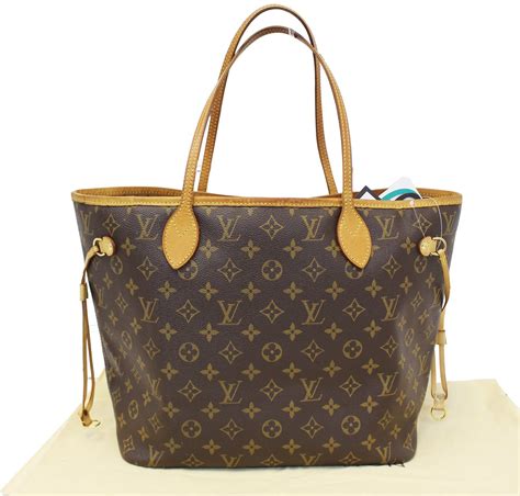 Louis Vuitton Monogram Neverfull Mm Tote Shoulder Bag