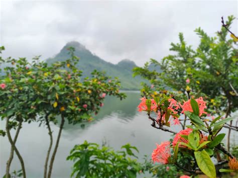 Rain and rivers as I farewell Thac Ba lake - Rice Pedals